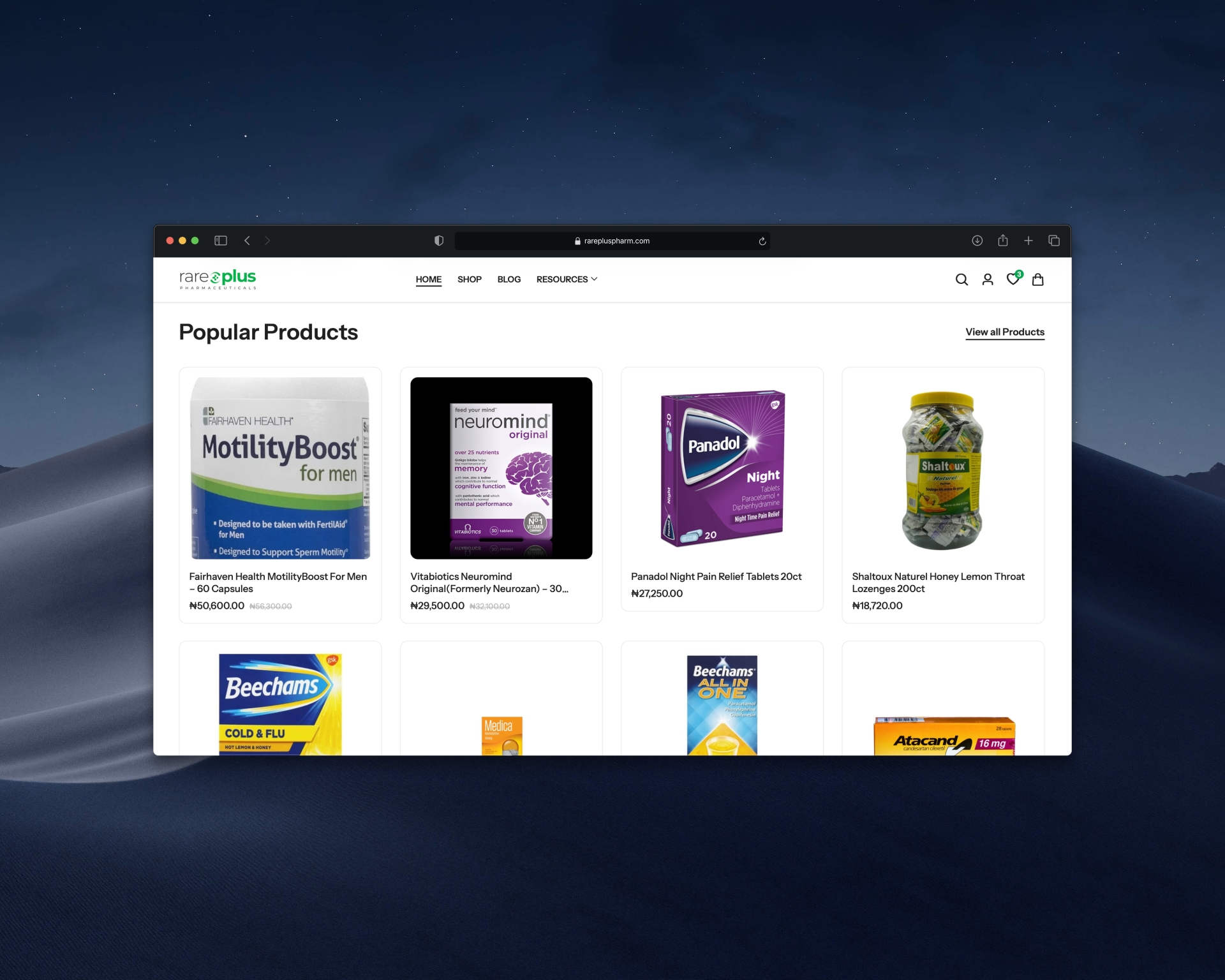 Rareplus Pharmaceuticals case study - 165k visitors, 180+ countries